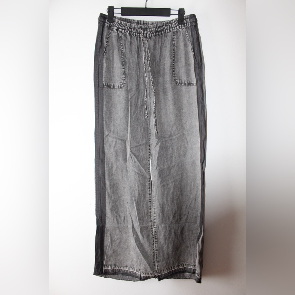 Gray Flare Pants